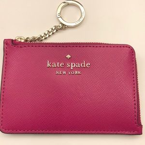 New💕Kate spade l-zip card holder
